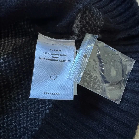 NWT Pendleton Men’s Harding Zip Lambswool Cardigan - Size Medium - Picture 9 of 9